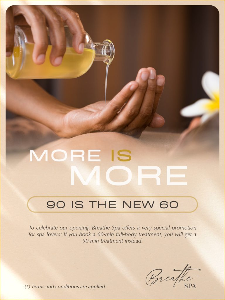 Spa Promotion 90 Is The New 60 | Bay Capital Da Nang Hotel